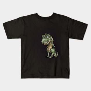 Grumpy reptile Kids T-Shirt